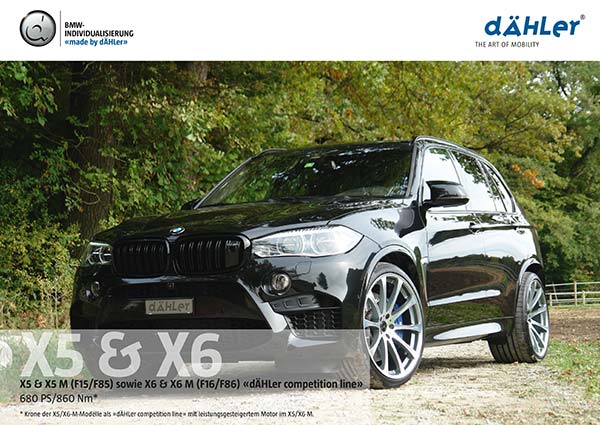 BMW X5 25d F15 Tuning optimiert von 231/500 auf 268 PS/570 Nm a.W. vor Ort