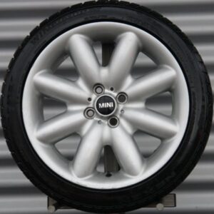 17 zoll mini radsatz silber daehler