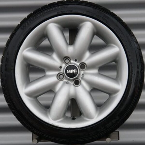 17 zoll mini radsatz silber daehler